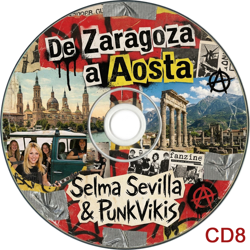 CD8 De Zaragoza a Aosta de Selma Sevilla y Las PunkVikis